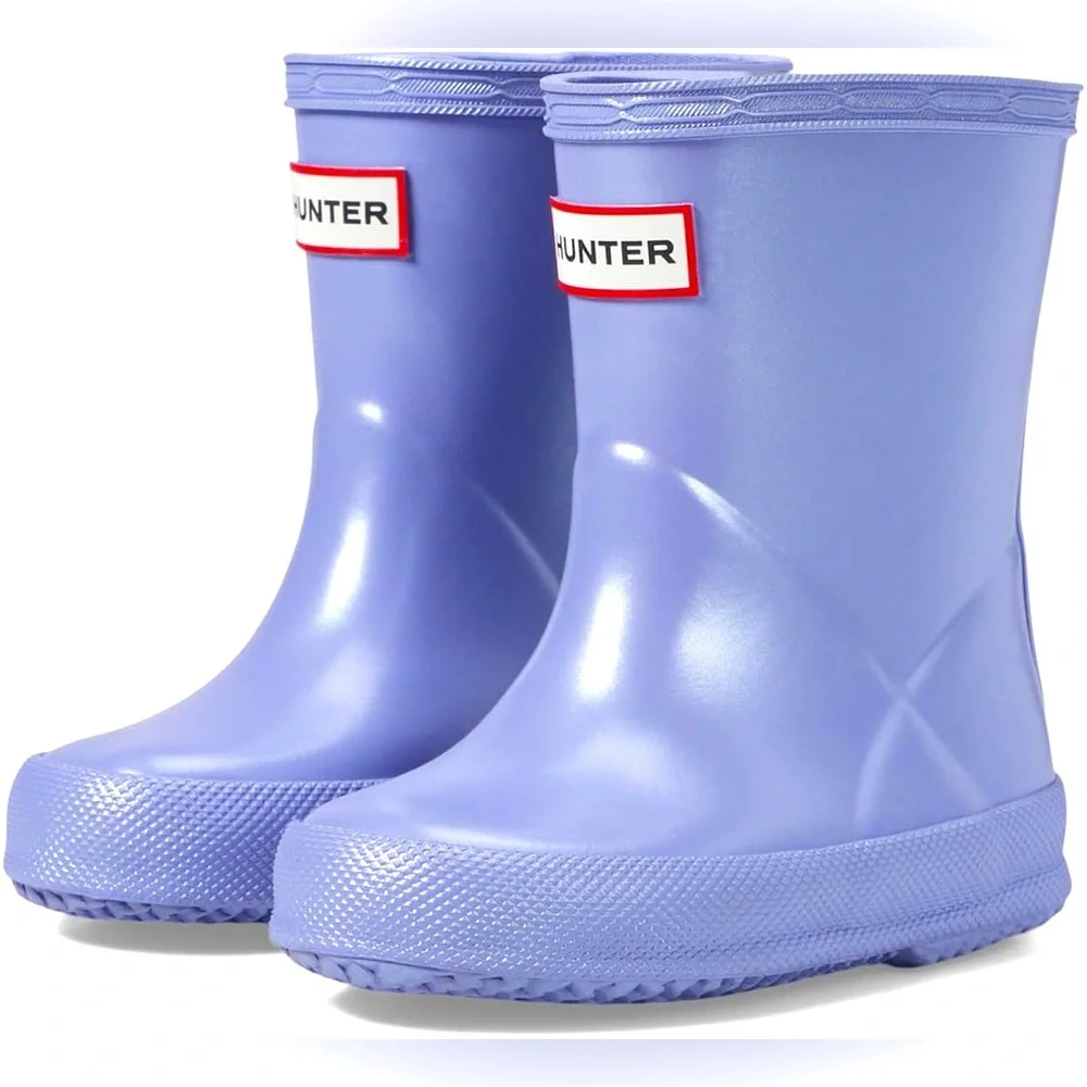Hunter Girl's Original First Classic Nebula Rain Boots Size 8/9 (UK 7)